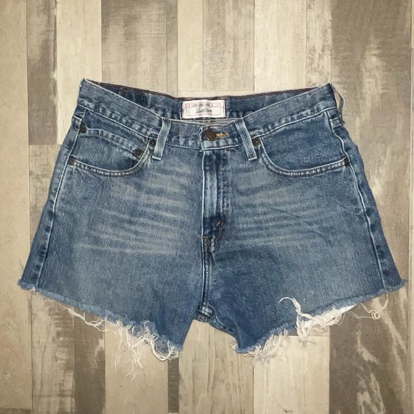 Levi's Pants - Vintage Levi Strauss Cut Off Medium Wash Denim Jean Short